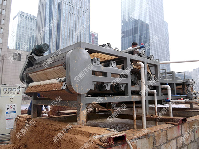 地鐵施工污泥脫水（深圳） 1