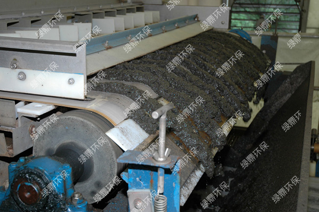 沼氣渣脫水（河南） 1