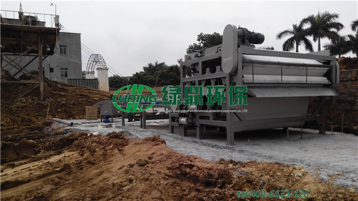 帶式壓濾機現(xiàn)場安裝調試維護注意問題 1