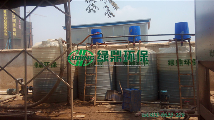 帶式壓濾機處理市政污泥、打樁污泥泥漿案例 1