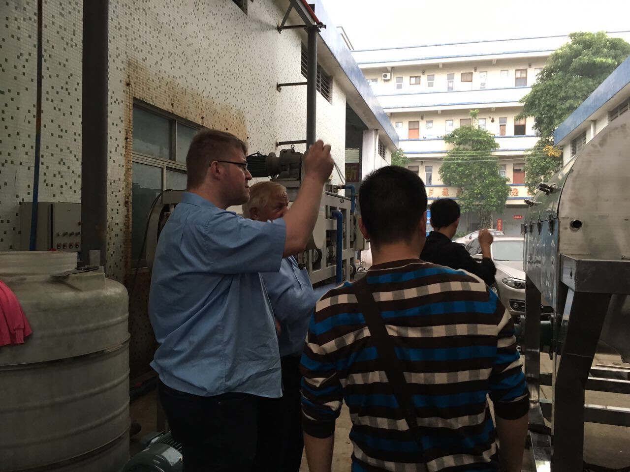 德國(guó)客戶(hù)到廠考察洽談 3