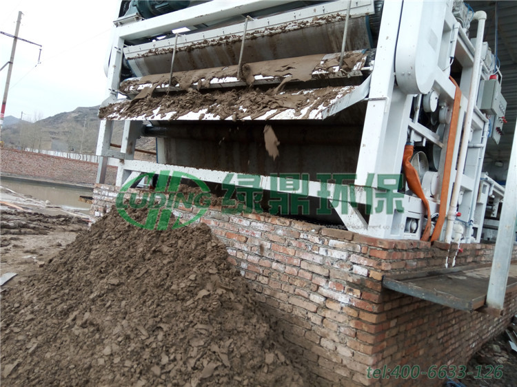 超濃縮帶式壓濾機(jī)應(yīng)用四川省礦山泥漿脫水處理工程案例