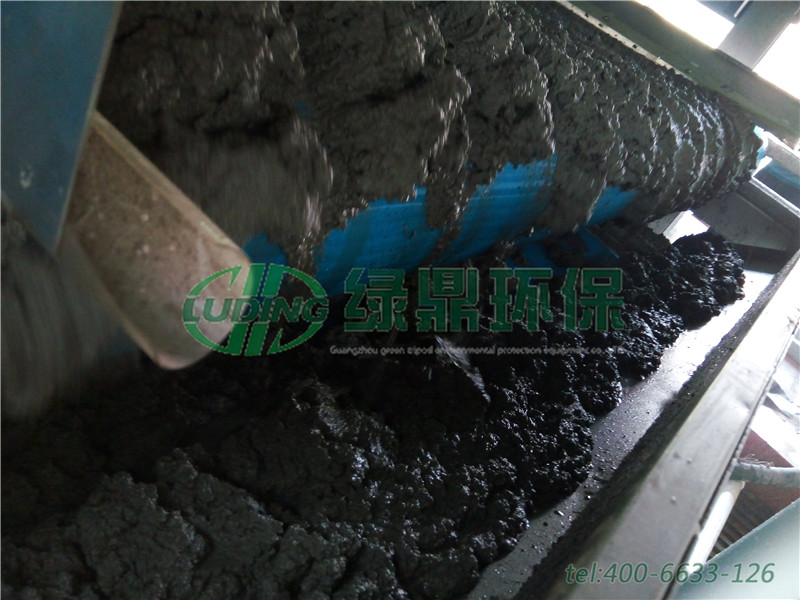 福建建筑污泥帶式壓濾機處理案例 6