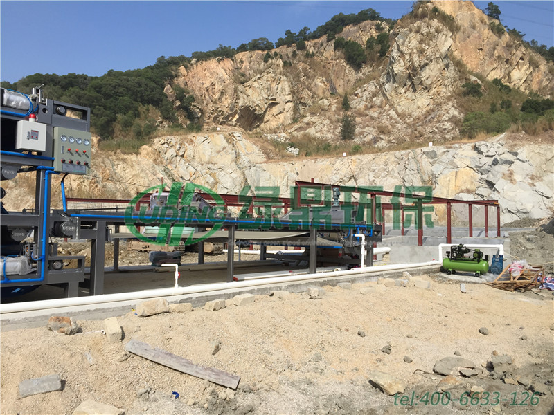 汕頭澄海帶式壓濾機(jī)處理建筑污泥案例 6